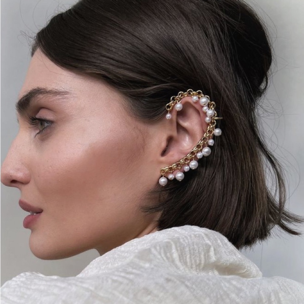 Gold Ear Cuff - Picture 4 of 5